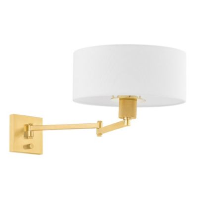 Hudson Valley Lighting Sammy Swing Arm Wall Sconce - Color: Brass - BKO1600