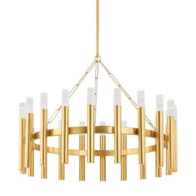 Hudson Valley Lighting Pali Chandelier - Color: Brass - Size: Large - 5742-