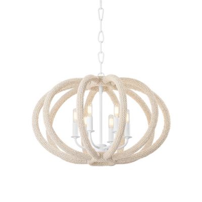 Hudson Valley Lighting Lewiston Chandelier - Color: White - Size: Small - 1