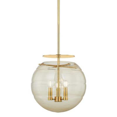 Hudson Valley Lighting Gill Pendant Light - Color: Clear - Size: Small - 13