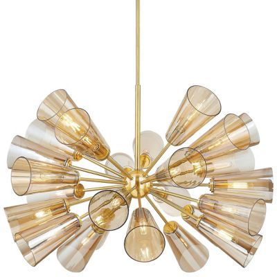 Hudson Valley Lighting Hartwood Chandelier - Color: Brass - Size: 45 - 2