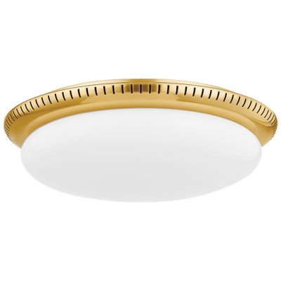 Hudson Valley Lighting North Castle LED Flushmount Light - Color: Brass - 