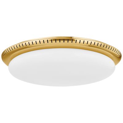 Hudson Valley Lighting North Castle LED Flushmount Light - Color: Brass - 