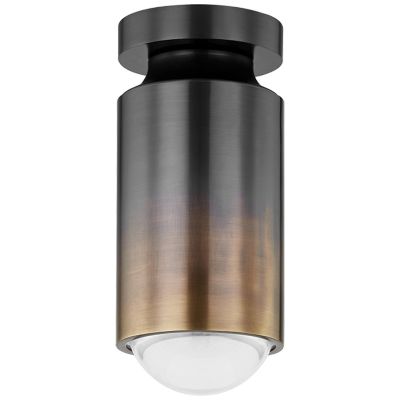 Hudson Valley Lighting Whately Flushmount Light - Color: Brass - Size: 1 li