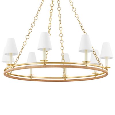 Hudson Valley Lighting Swanton Chandelier - Color: Brass - Size: Medium - 4