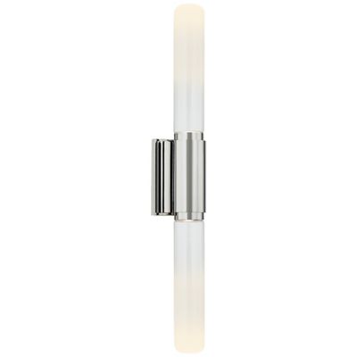 Hudson Valley Lighting Colrain 2-Light Wall Sconce - Color: Silver - Size: 