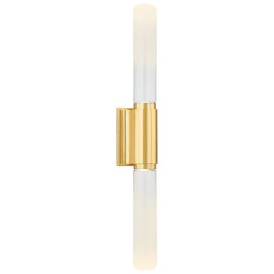 Hudson Valley Lighting Colrain 2-Light Wall Sconce - Color: Brass - Size: 2