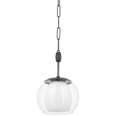 Hudson Valley Lighting Clementon Pendant Light - Color: Clear - Size: 11