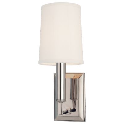 Hudson Valley Lighting Clinton Wall Sconce - Color: Silver - 811-PN