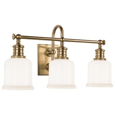 Hudson Valley Lighting Keswick Vanity Light - Color: Brass - Size: 3 light 