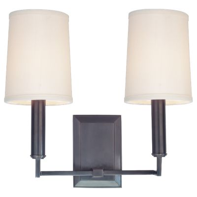 Hudson Valley Lighting Clinton 2-Light Wall Sconce - Color: Bronze - Size: 