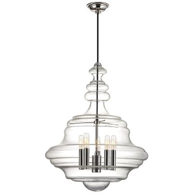 Hudson Valley Lighting Washington Pendant Light - Color: Clear - Size: Smal