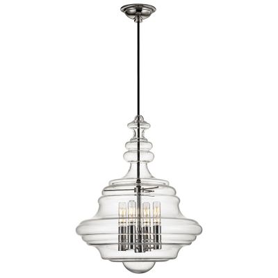 Hudson Valley Lighting Washington Pendant Light - Color: Clear - Size: Larg