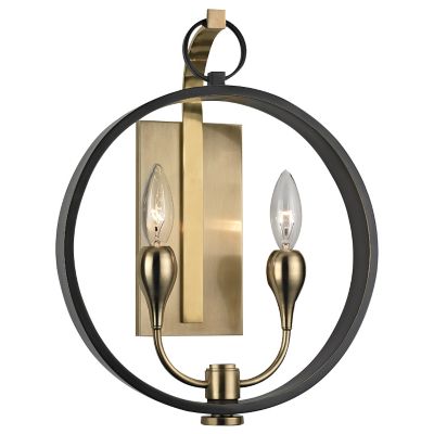 Hudson Valley Lighting Dresden Wall Sconce - Color: Bronze - Size: 2 light 