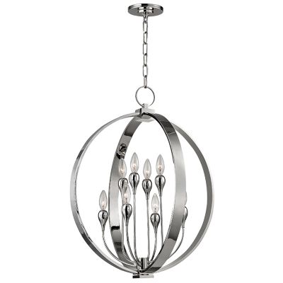 Hudson Valley Lighting Dresden Chandelier - Color: Nickel - Size: Medium - 