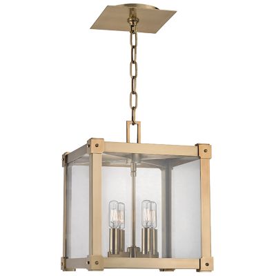 Hudson Valley Lighting Forsyth Pendant Light - Color: Brass - Size: Small -