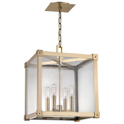 Hudson Valley Lighting Forsyth Pendant Light - Color: Brass - Size: Medium 