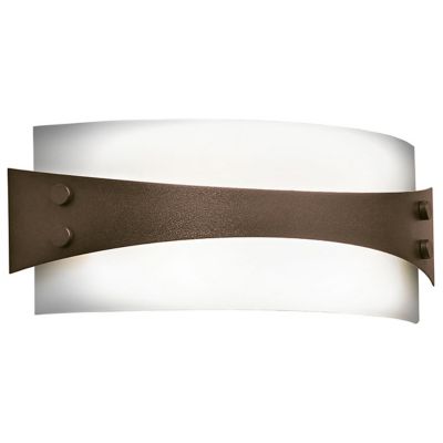 Huxe Dozza Horizontal LED Wall Sconce - Color: Bronze - Size: 1 light