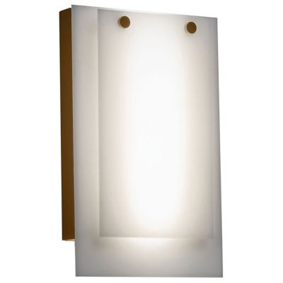 Huxe Dozza Acrylic LED Wall Sconce - Color: Bronze - Size: 1 light