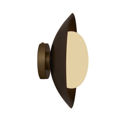 In Common With Brass Arundel Mushroom Wall / Flushmount Light - Size: 1 lig