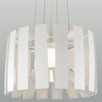 ILEX Space Array Pendant Light - Color: White - Size: Large - SPAL-AC-SO-MW