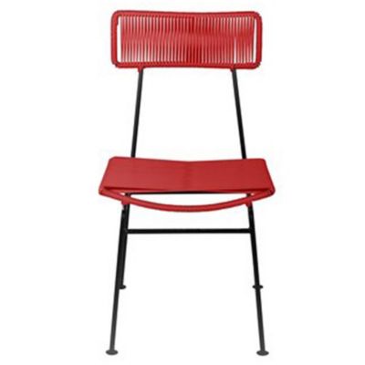 INN2077609 Innit Designs Hapi Outdoor Chair - Color: Red - i2 sku INN2077609