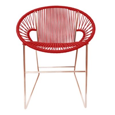 INN2077759 Innit Designs Puerto Dining Chair - Color: Red - i sku INN2077759