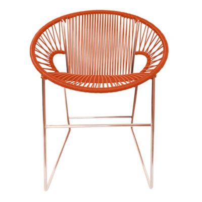 INN2077767 Innit Designs Puerto Dining Chair - Color: Orange  sku INN2077767