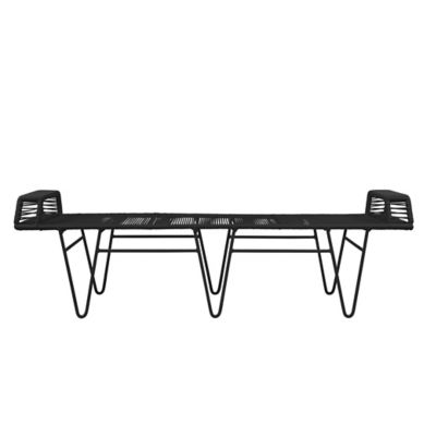 INN2077848 Innit Designs Pelopin Bench - Color: Black - i26-0 sku INN2077848