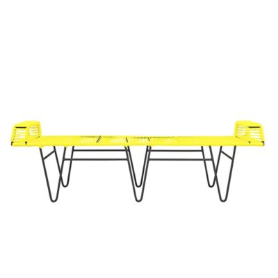 INN2077852 Innit Designs Pelopin Bench - Color: Yellow - i26- sku INN2077852