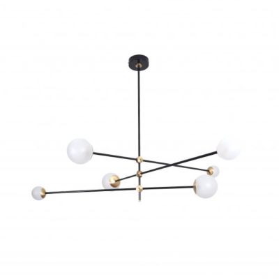 Intueri Light Pure P-6 Pendant - Color: White - Size: 6 light - p6-4LU-BLBB