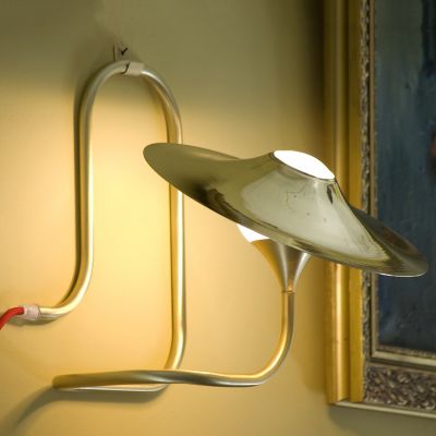 Intueri Light Turbaya Table/Wall Lamp - Color: Metallics - Size: 1 light - 