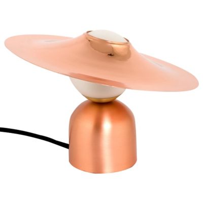 Intueri Light Bonbon Disc Table Lamp - Color: Metallics - Size: 1 light - B