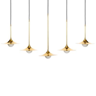 Intueri Light Solo Multi-Light Pendant with Discs - Color: Metallics - Size