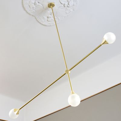 Intueri Light Bullarum SI-3 Chandelier - Color: Brass - Size: 3 light - SI-