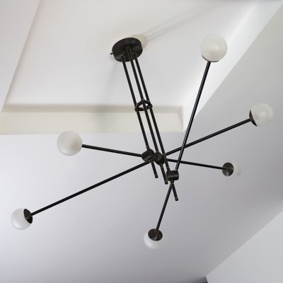 Intueri Light Bullarum SI-6 Chandelier - Color: Metallics - SI-6-BLA/PDB