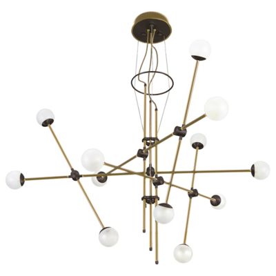 Intueri Light Bullarum ST-12 Chandelier - Color: Metallics - Size: 12 light