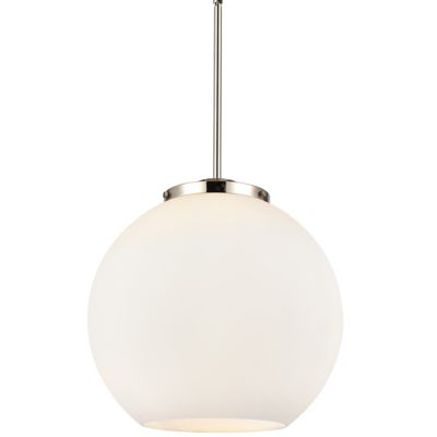 Alder & Ore Kody Large Pendant Light - Color: White - Size: Medium