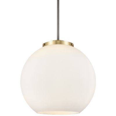 Alder & Ore Kody Large Pendant Light - Color: White - Size: Medium