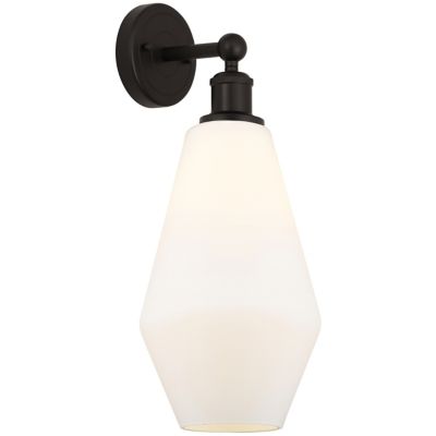 Alder & Ore Coco Long Wall Sconce - Color: White - Size: 1 light