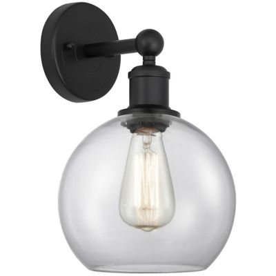 Alder & Ore Pritchett Globe Wall Sconce - Color: Black - Size: 1 light