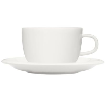 Raami White Cup And Saucer