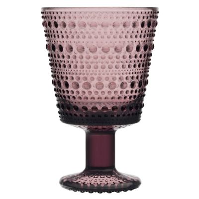 Iittala Kastehelmi Universal Glass Set of 2 - Color: Pink - 1070202