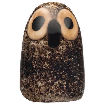 Iittala Toikka Bird - Little Barn Owl - Color: Brown - 1066312