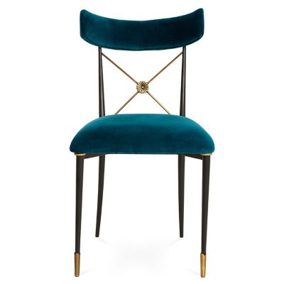 JAD700314 Jonathan Adler Rider Dining Chair - Color: Blue -  sku JAD700314