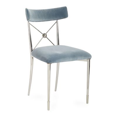 Jonathan Adler Rider Dining Chair - Color: Grey - 29487