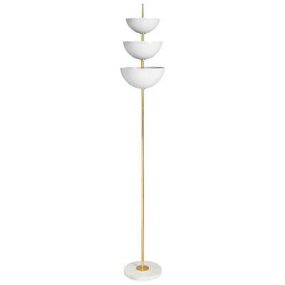 Jonathan Adler Lisbon Floor Lamp - Color: White - Size: 6 light - 27386