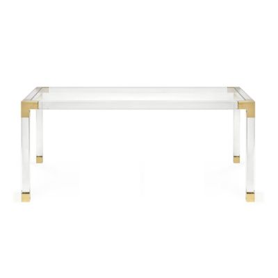 Jonathan Adler Jacques Dining Table - Color: Clear - 27682