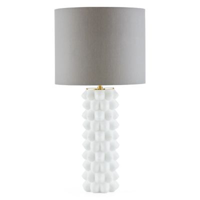 Jonathan Adler Georgia Table Lamp - Color: White - Size: 1 light - 32025