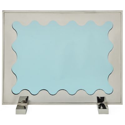 JAD2308005 Jonathan Adler Ripple Fire Screen - Color: Blue -  sku JAD2308005